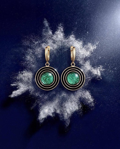 Серьги "Весеннее головокружение"