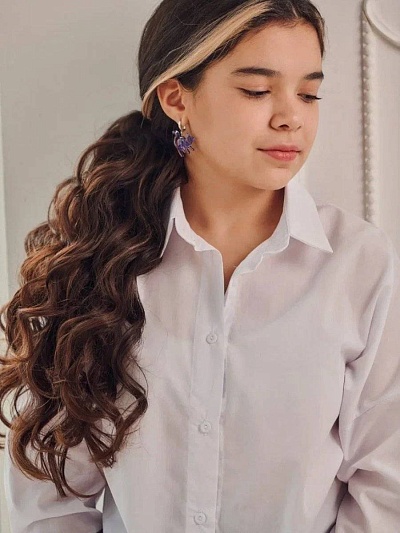 Серьги "Женщина-кошка" дерзкая