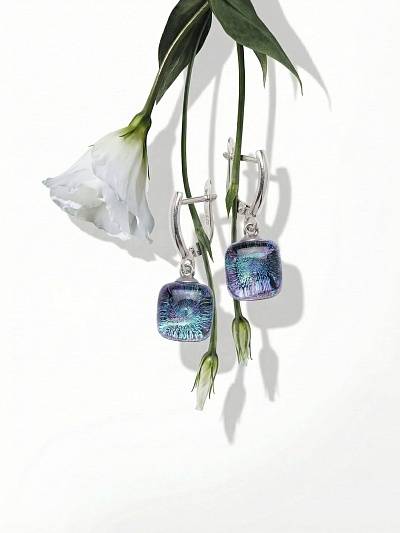 Серьги "Окно во Вселенную"