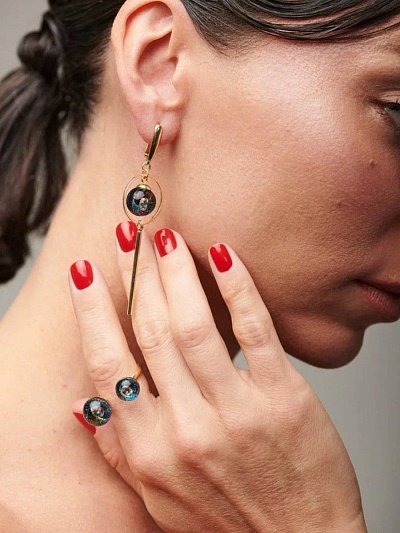 Комплект "Золотой ключик" с кольцом