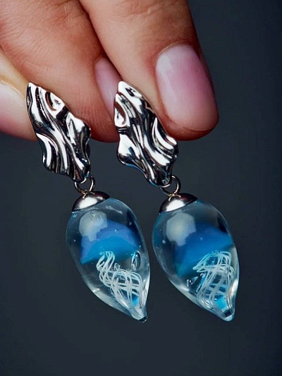Серьги "Медузы"