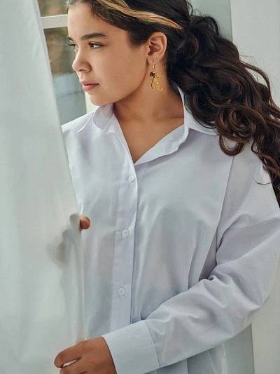 Серьги "Женщина-кошка" игривая