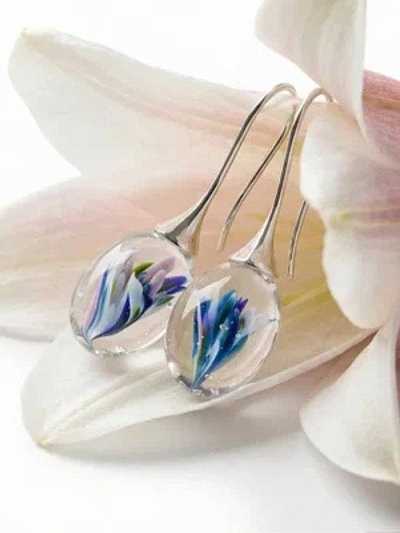 Серьги "Королевская лилия"