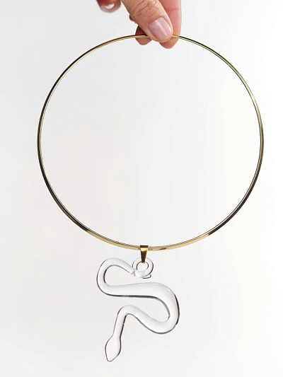 Чокер "Прозрачный намек"