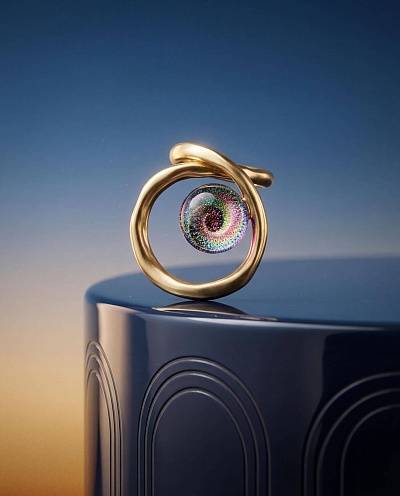 Кольцо "Солнечное сплетение"