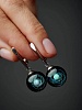 Серьги "Взгляд из космоса"