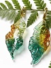 Серьги "Радужный папоротник"