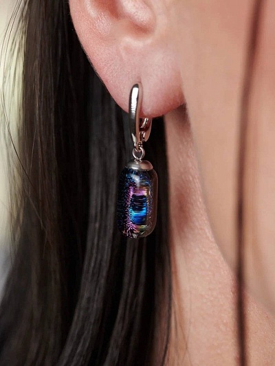 Серьги "Звездопад воспоминаний"