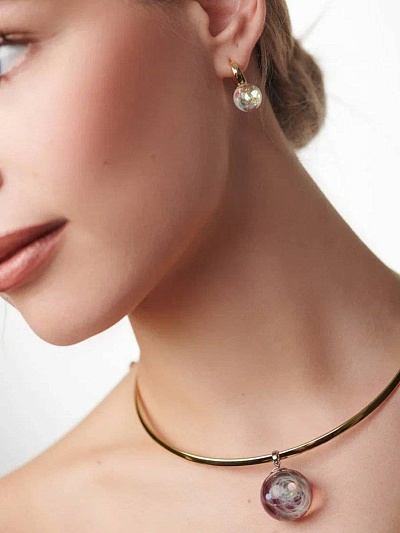 Серьги "Светлячки"