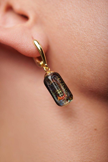 Серьги "Огни ночного города"