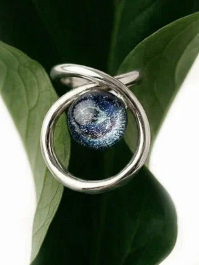 Кольцо "Лунная дорожка"