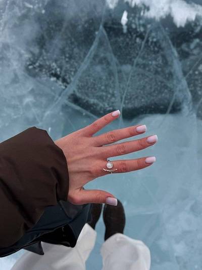 Кольцо "Капля Байкала" 