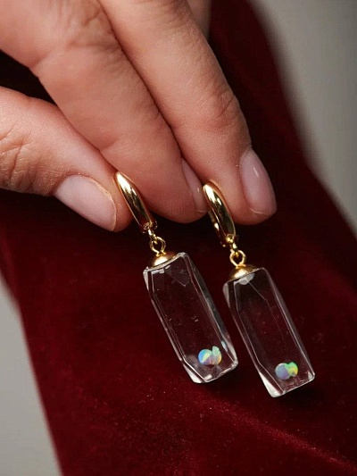 Серьги "Полдень"