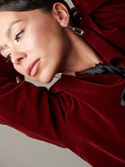 Серьги "Полночь"