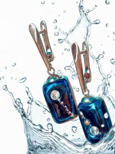 Серьги "Звездная пыль"