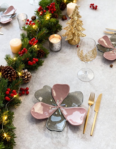 Блюдо "Розовый какао"