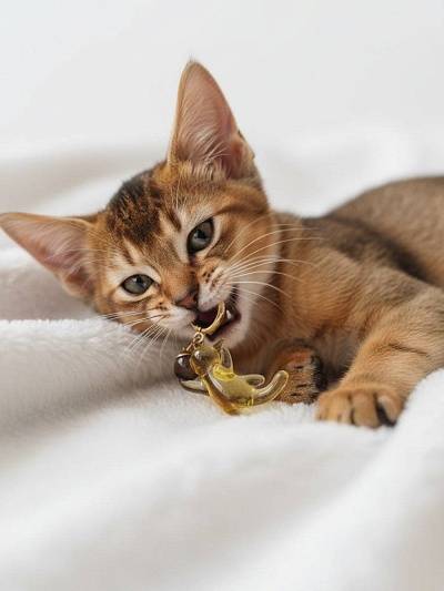 Серьги "Женщина-кошка" игривая