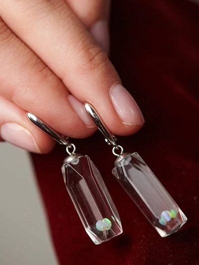 Серьги "Полночь"