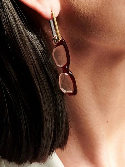 Серьги "Очки Шурика"