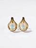 Серьги "Искристый лимонад" капли
