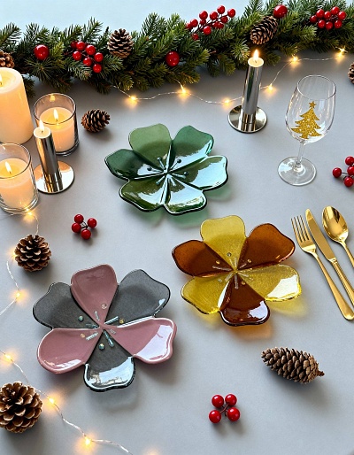 Блюдо "Розовый какао"