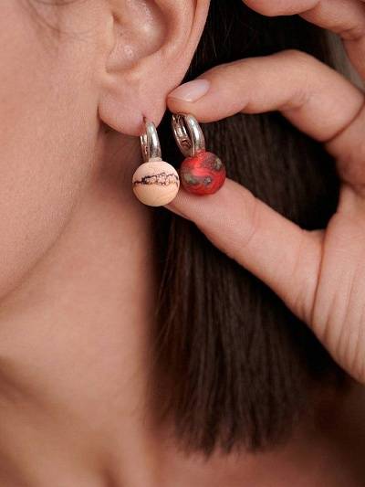 Серьги "Венера и Марс"