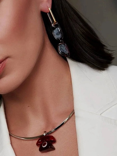 Серьги "Очки Шурика"