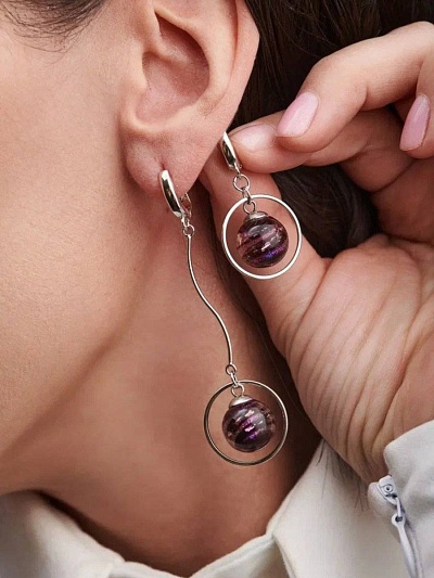 Серьги "Виноградное безумие"