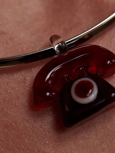 Кулон-подвес "Советский телефон"